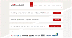 Desktop Screenshot of croesus.com.my